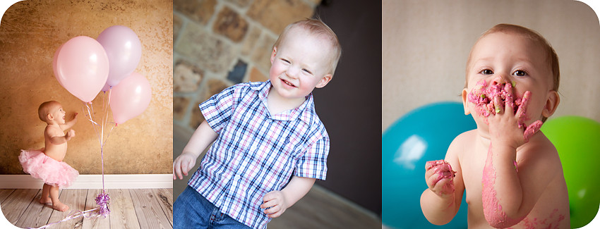 One Year Baby Portraits Arlington Texas
